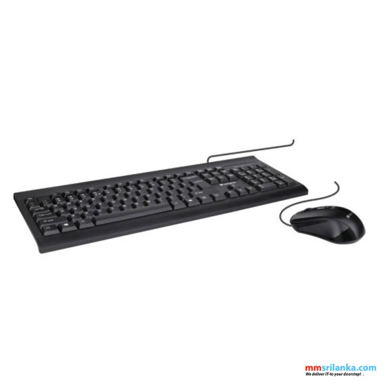 VERBATIM Wired Keyboard & Mouse Combo (2Y)